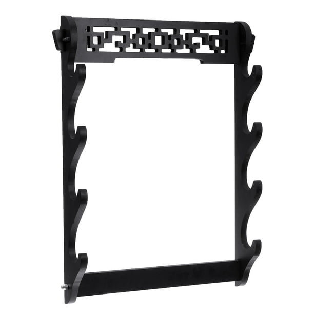 3Tier Sword Holder Bracket Display Hanger Rack Wall Mount Katana Stand 15'' MDF 3Tier Sword Holder Bracket Display Hanger Rack Wall Mount Katana Stand 15'' MDF